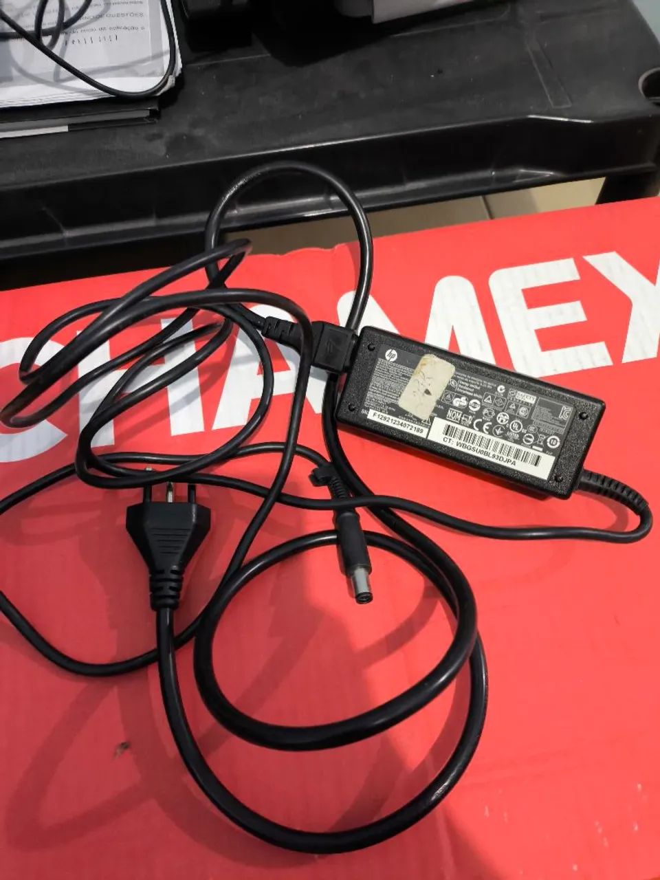 Carregador de notebook HP