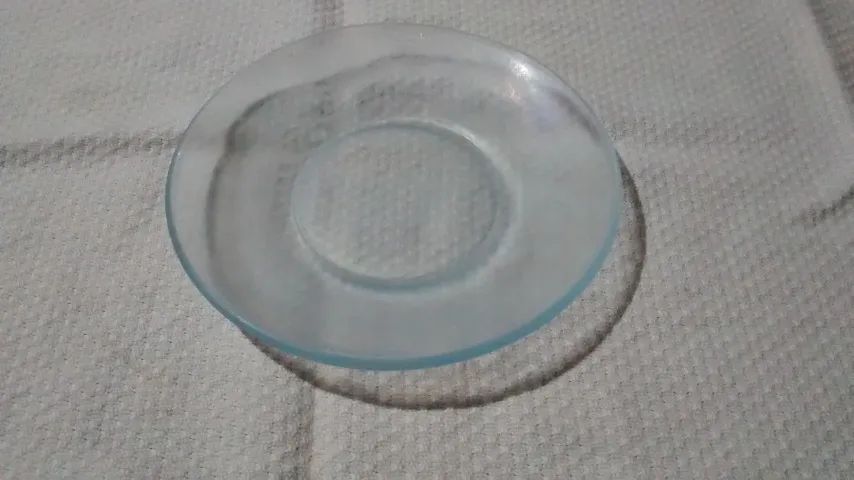 Pires Duralex Transparente Marmorizado Artesanato Anos 80 - Foto 2