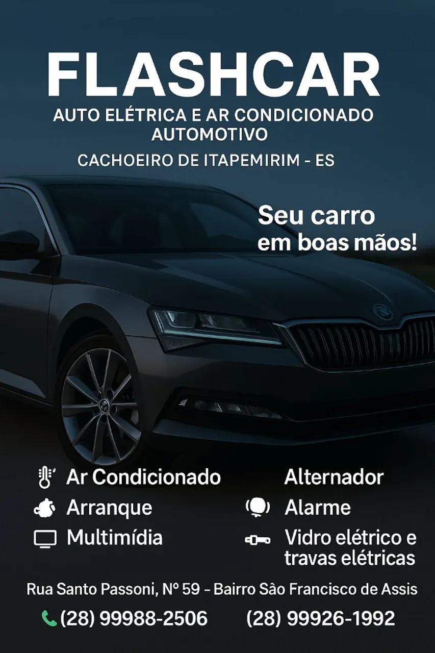 Flashcar Auto Eletrica e Ar condicionado automotivo
