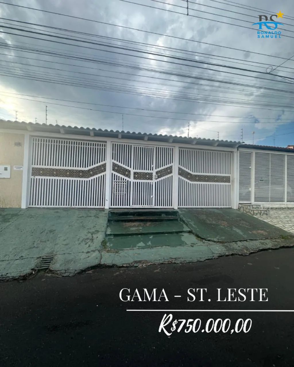 CASA NO GAMA - ST. LESTE - 4 QUARTOS