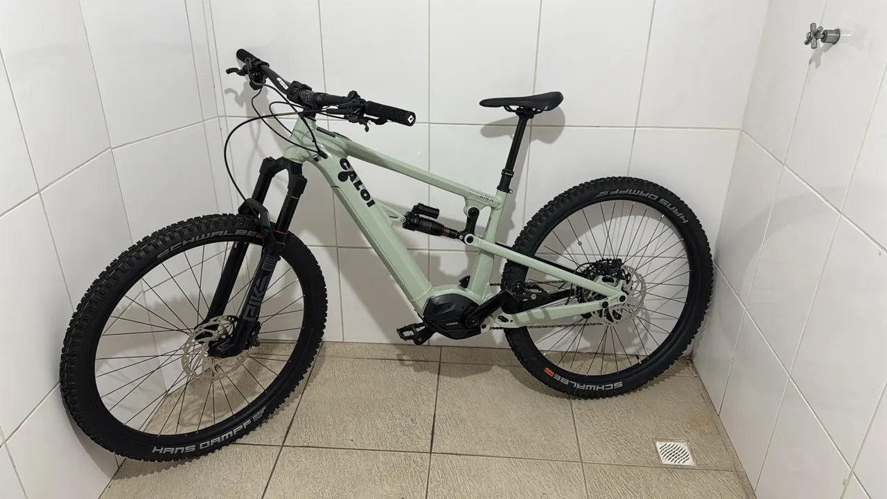 CALOI E-VIBE ELITE FS PRO - Mountain Bike Elétrica