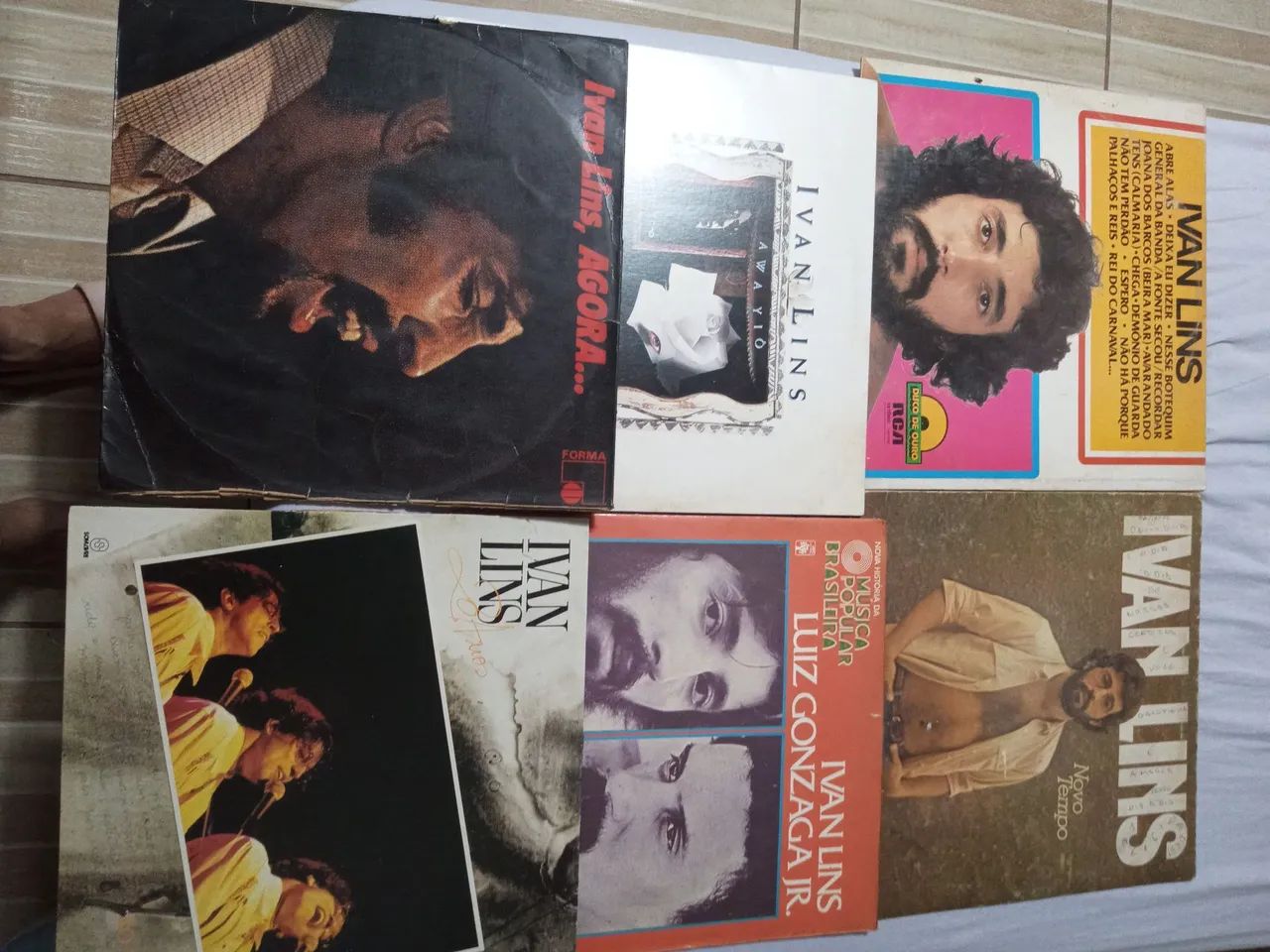  Discos de vinil do Ivan Lins