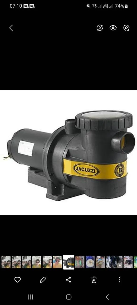 Manutenção e Venda de Bombas de piscina em Geral 