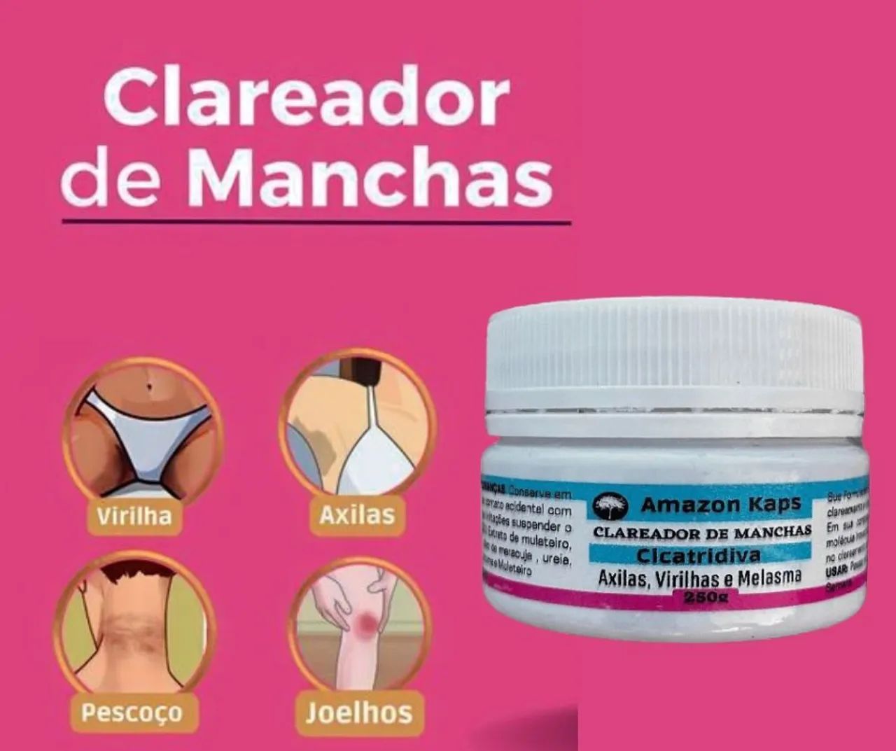 Creme Clareador AmazoLe  - Foto 5