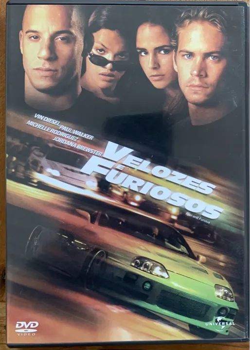 DVD VELOZES E FURIOSOS