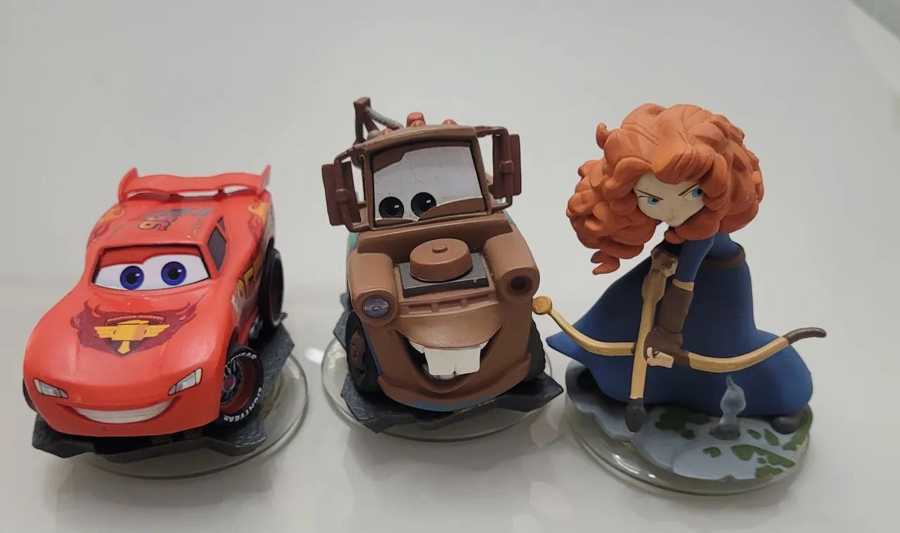 Disney Infinity - Merida, Mate e Relâmpago McQueen