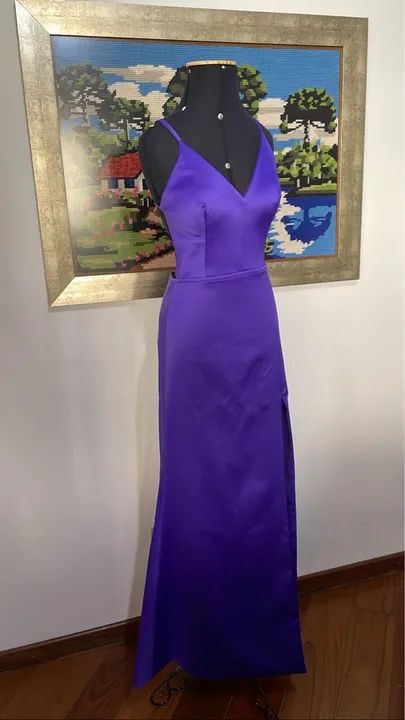 Vestido longo Arte Sacra 38 SEM MARCA DE USO - Foto 2
