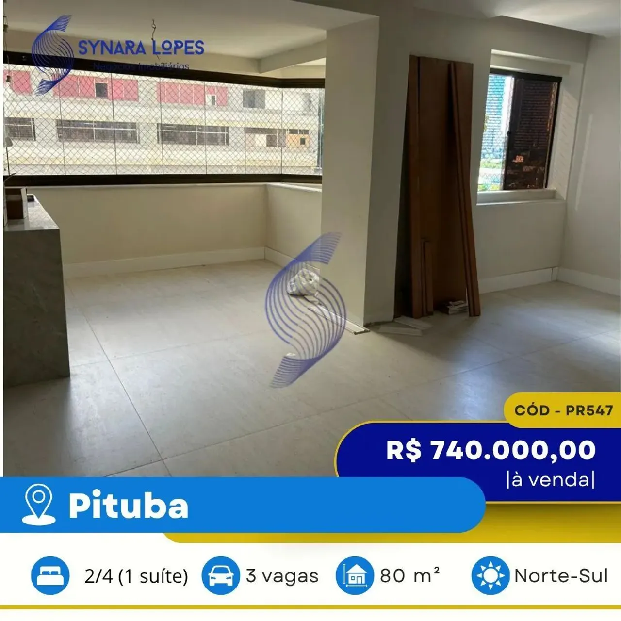 VENDO APARTAMENTO 80 M² | 02 QUARTOS | EDIFÍCIO LEBLON | PITUBA | SALVADOR | BAHIA