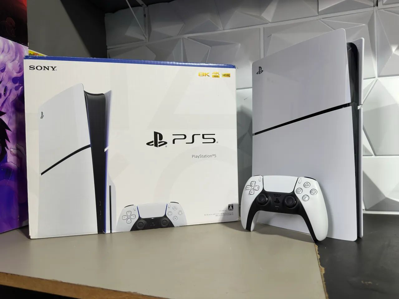 Ps5 slim 1tb mídia Física - 3.100 PIX 