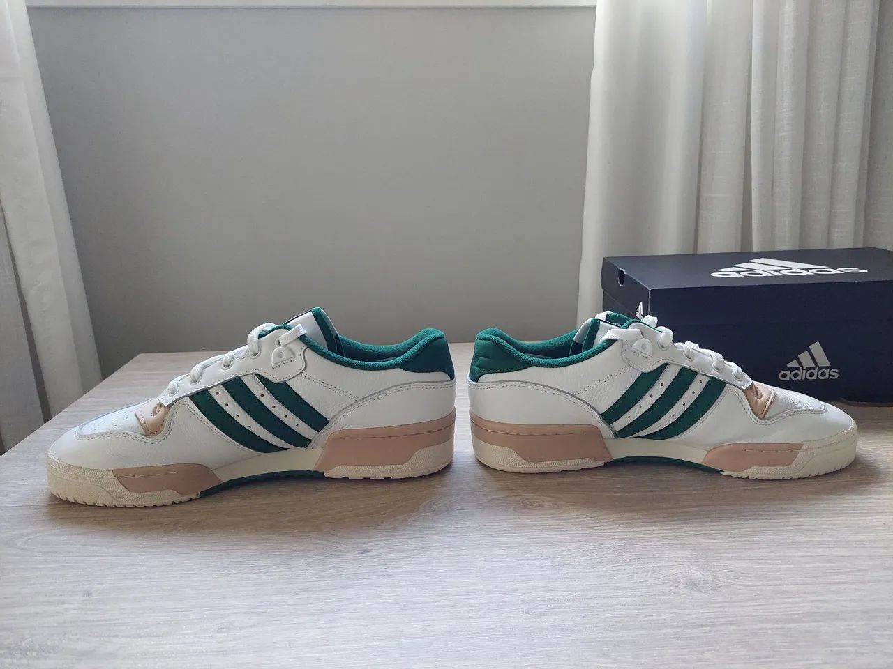Adidas Rivalry Low PREMIUM IE4596 - Branco/Verde - Foto 3