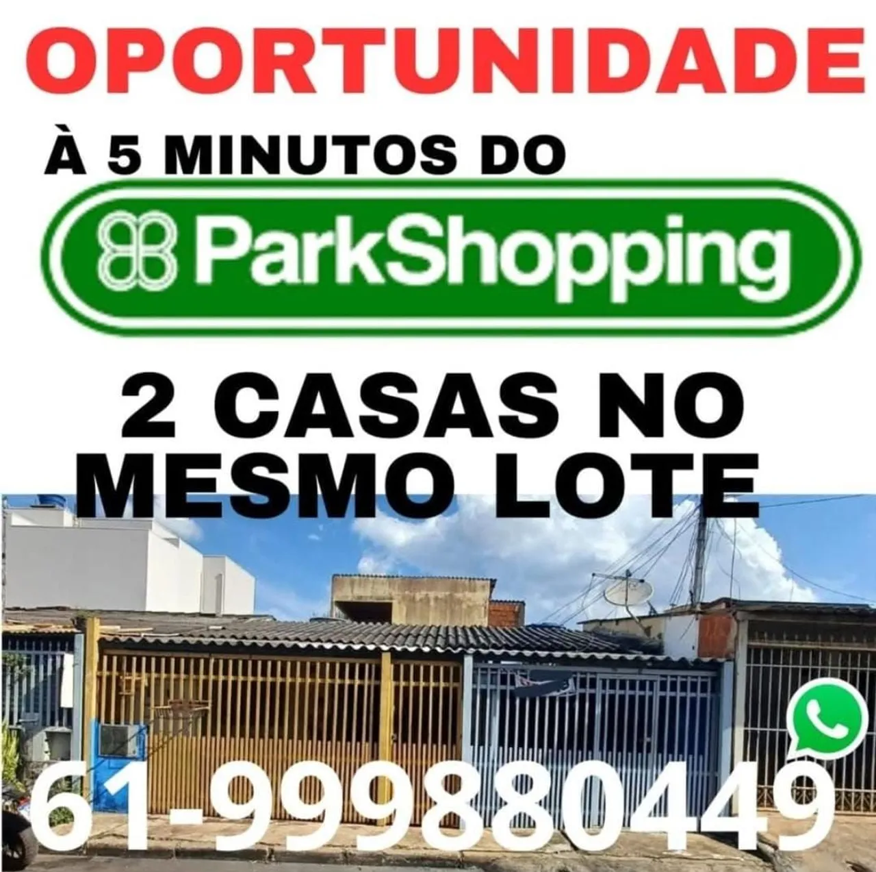 Oportunidade casa na Candangolândia 