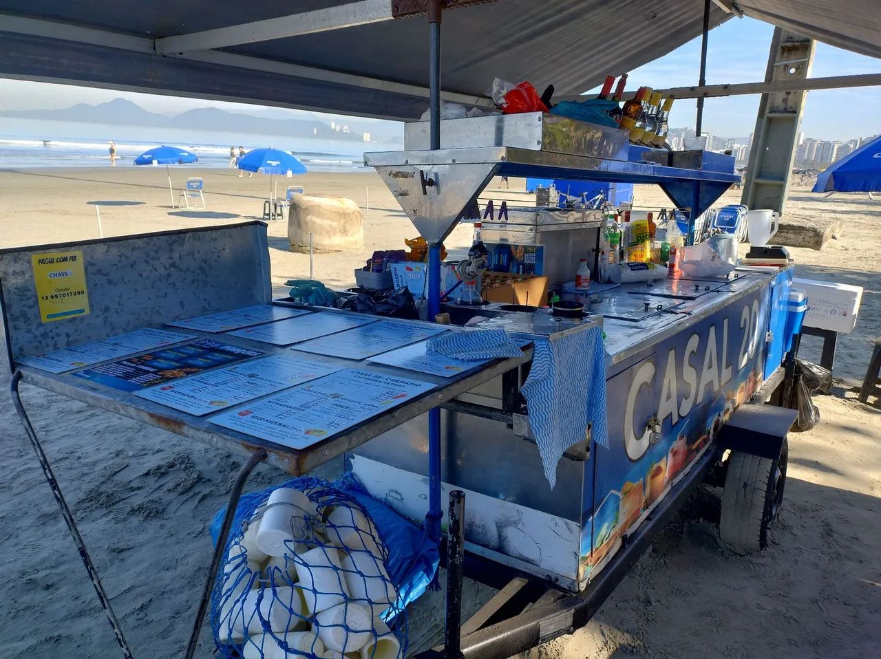 Carrinho de praia, Aparecida Santos  - Foto 3