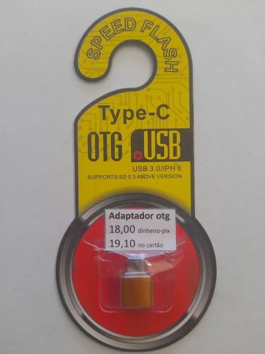 Adaptador OTG Type-C USB 3.0