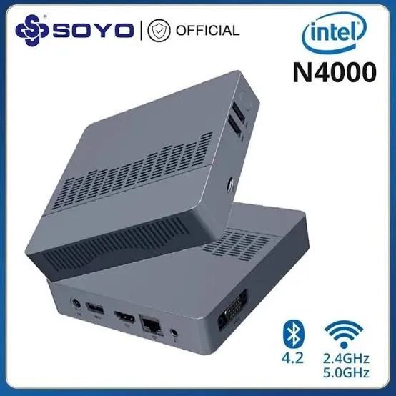 Mini PC SOYO M2 Air - Intel N4000 - 6GB RAM - 128GB SSD  - Foto 4