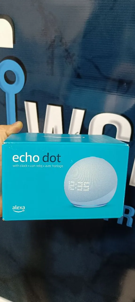 Echo Dot com Relógio - Alexa 5@ Geração