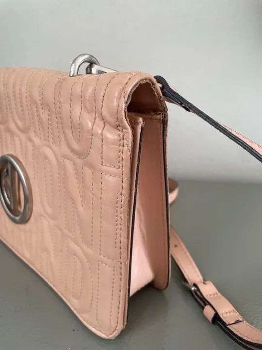 Bolsa Dumond, nude/rosa, tamanho médio - Foto 2