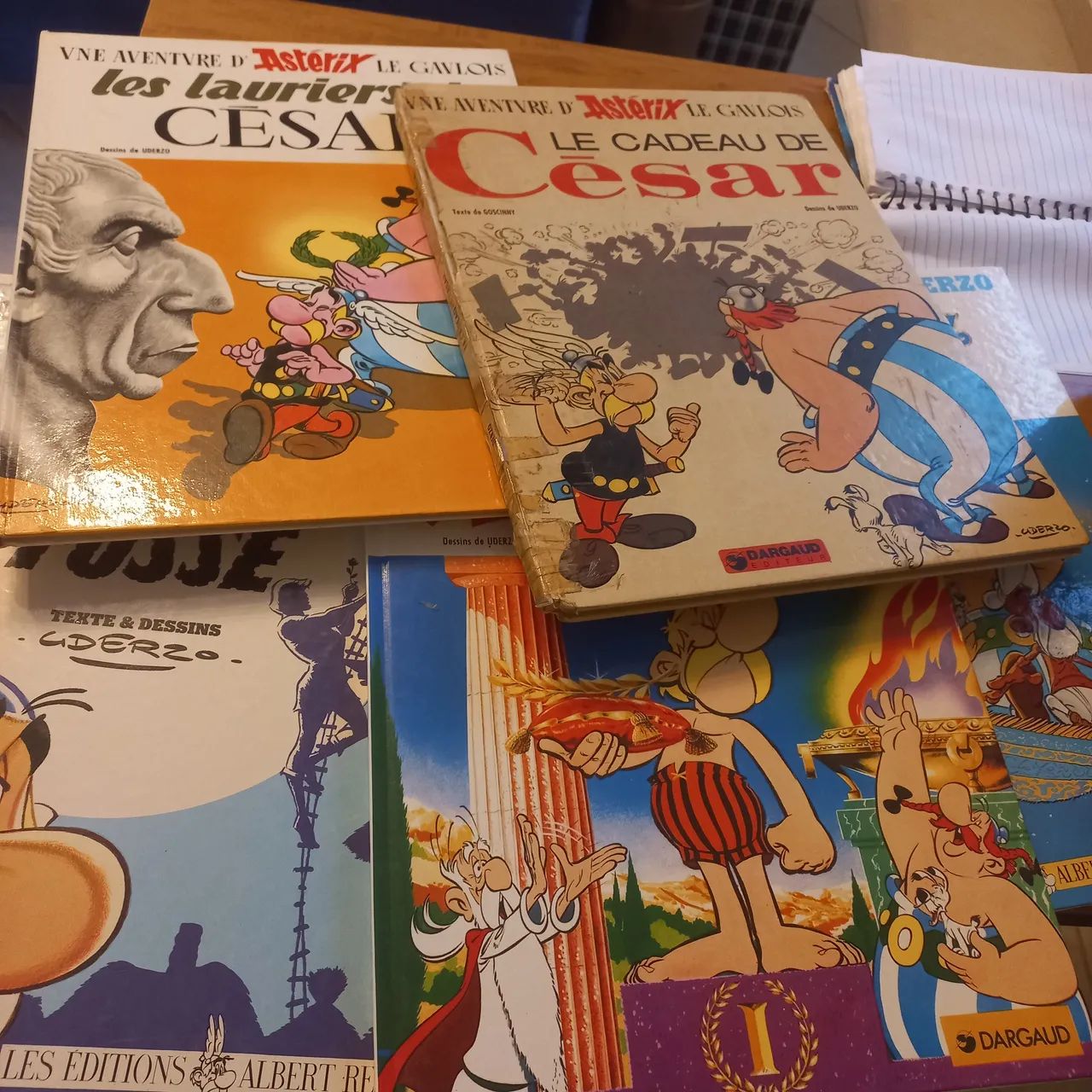 Coleção de Quadrinhos Asterix - Edições Antigas