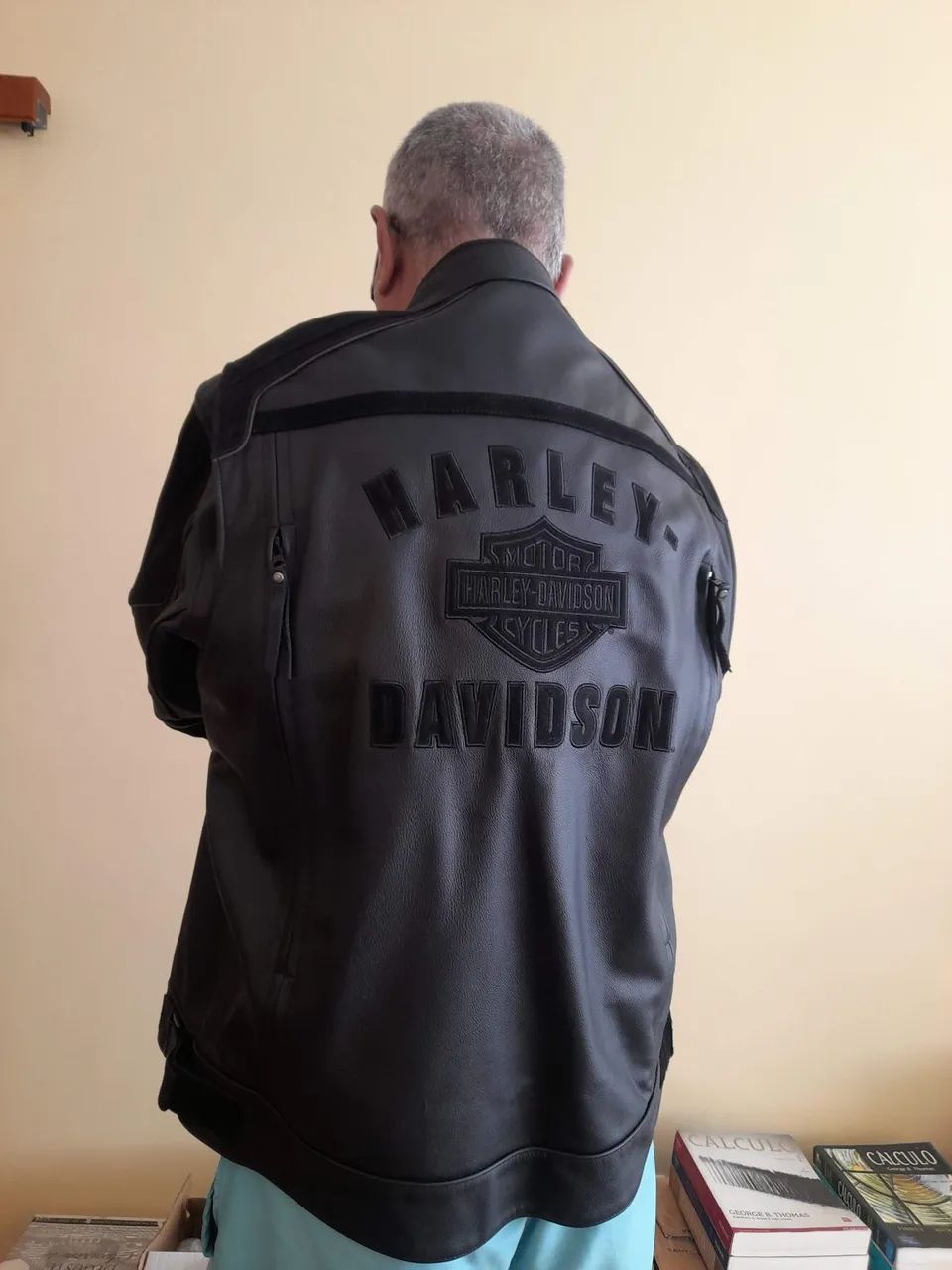 Jaqueta de Couro Harley Davidson - Foto 4