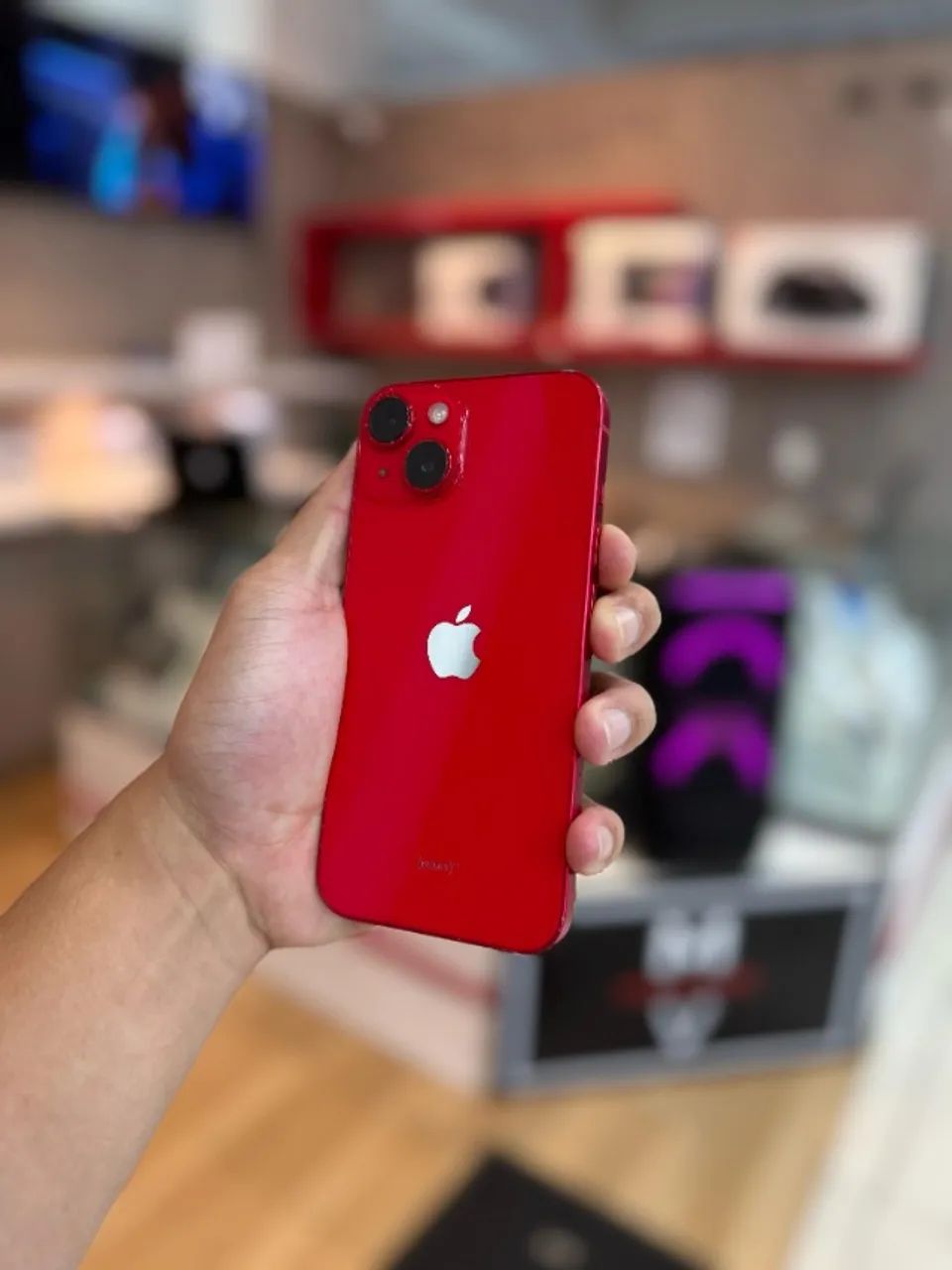 iPhone 14 red com garantia funcionando 100% 