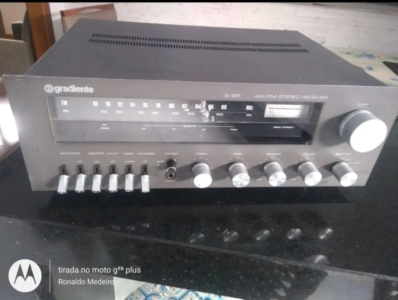 Receiver Gradiente - Raro e Impecável - Foto 2