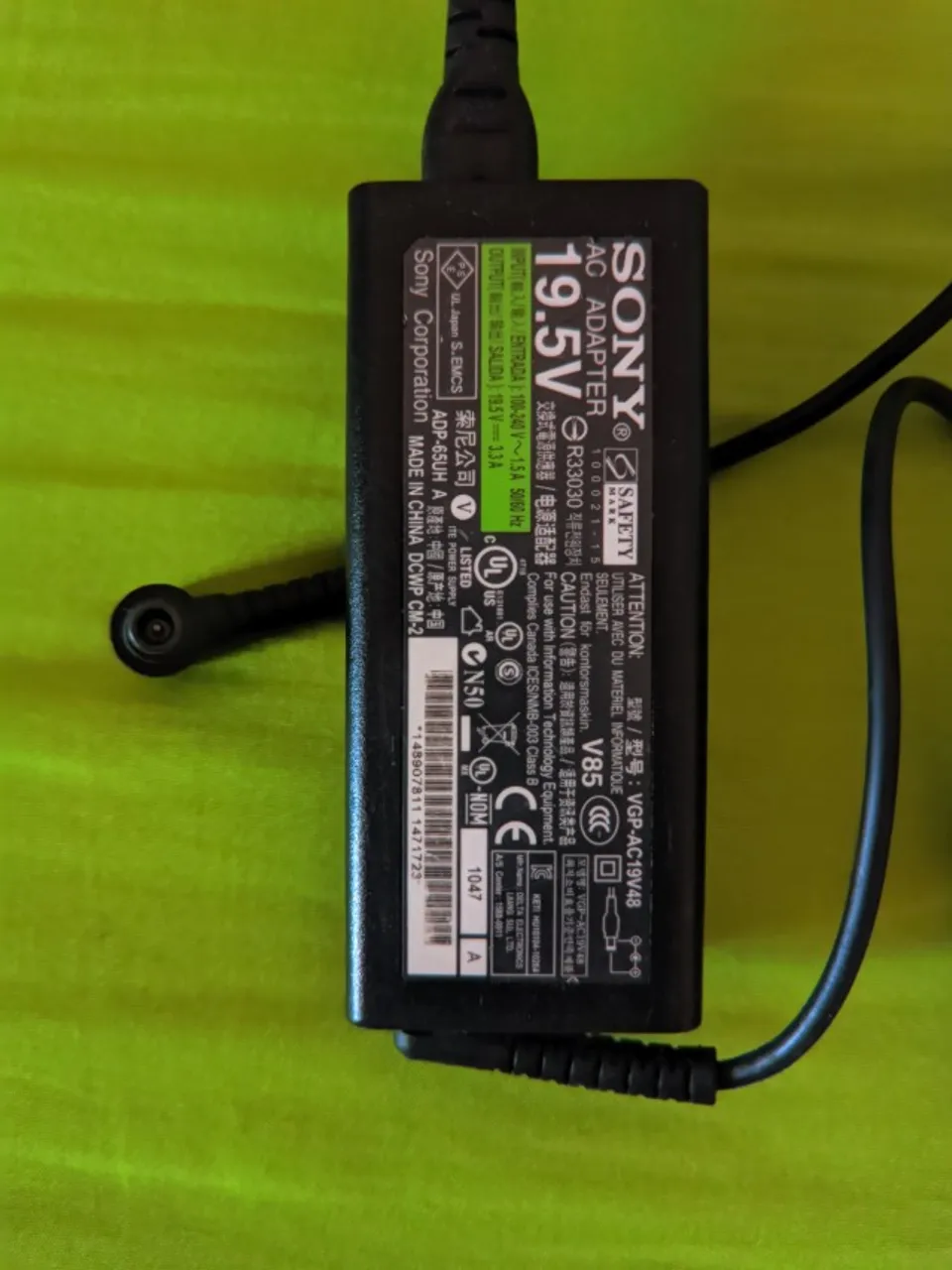 Fonte Carregador Sony Vaio Original
