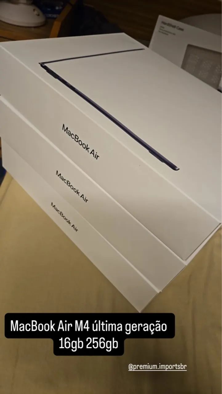 MacBook Air M4 16GB 256GB - Última Geração