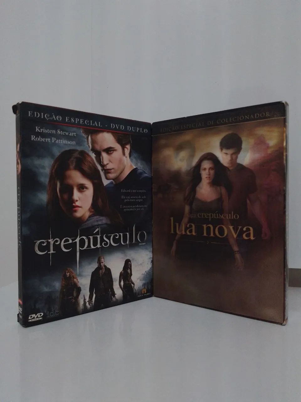 DVD - Crepúsculo e Lua Nova (Duplo / Com luva)