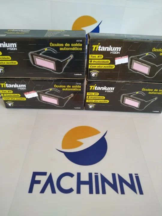Óculos solda Auto Titanium Novo - Foto 4