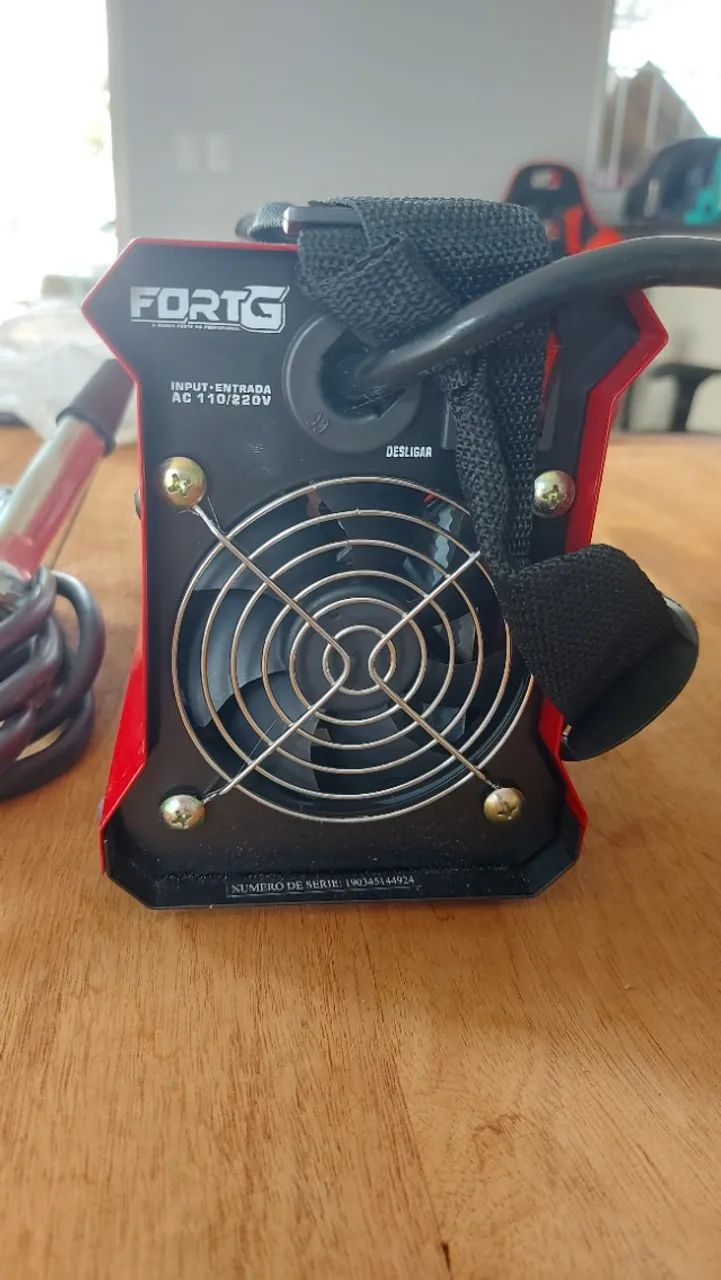 Máquina de Solda Inversora MMA170iP 170A Compacta Bivolt FORTG - Foto 2