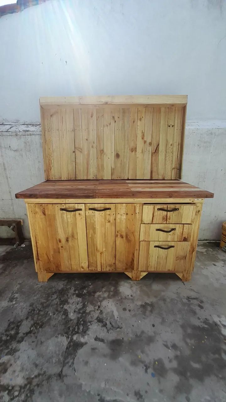 Bancada de madeira para trabalho pesado - Foto 2