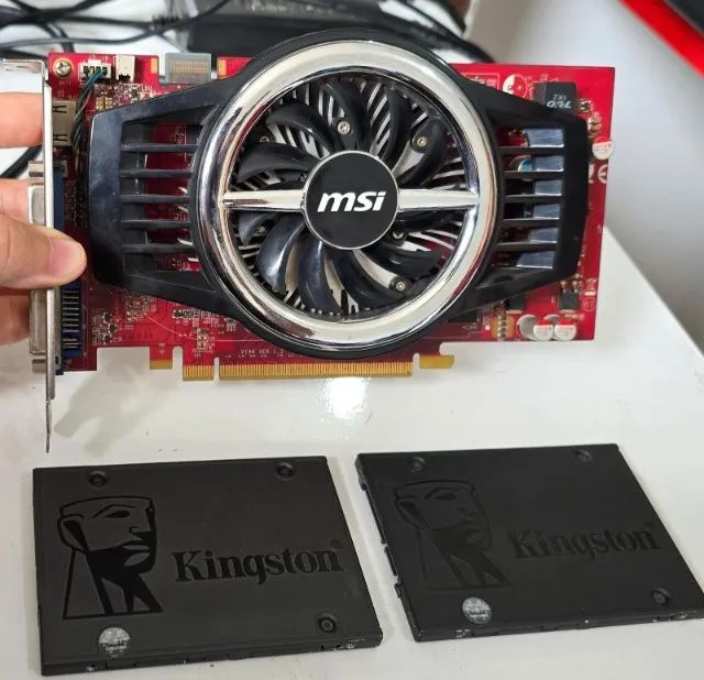 Msi 9800gt + 2 ssd sata 240gb