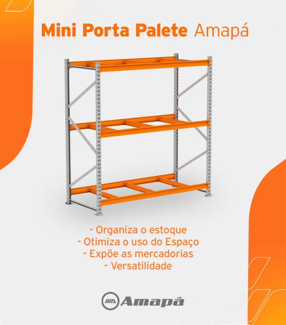 Mini porta Pallet Amapá versátil Novo  - Foto 2