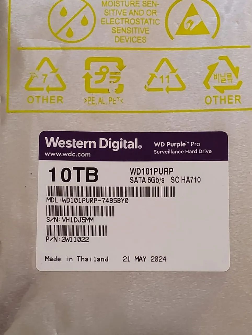 HD POUPLE 10 TB NOVO 