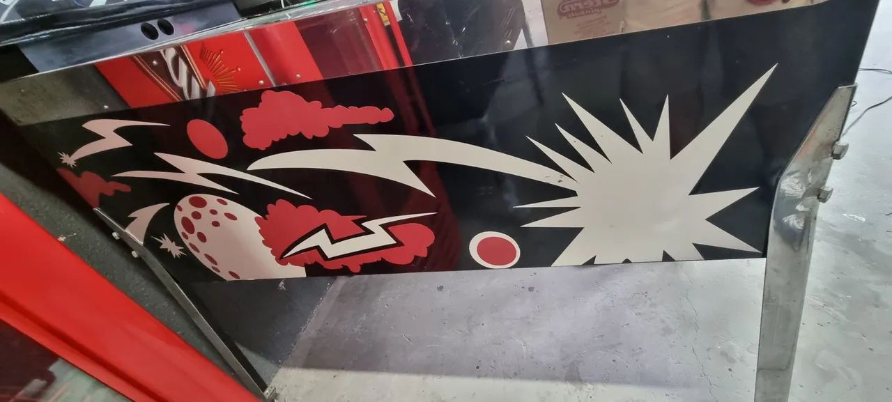 Rara Máquina de Pinball Taito Shock anos 80 - Foto 4