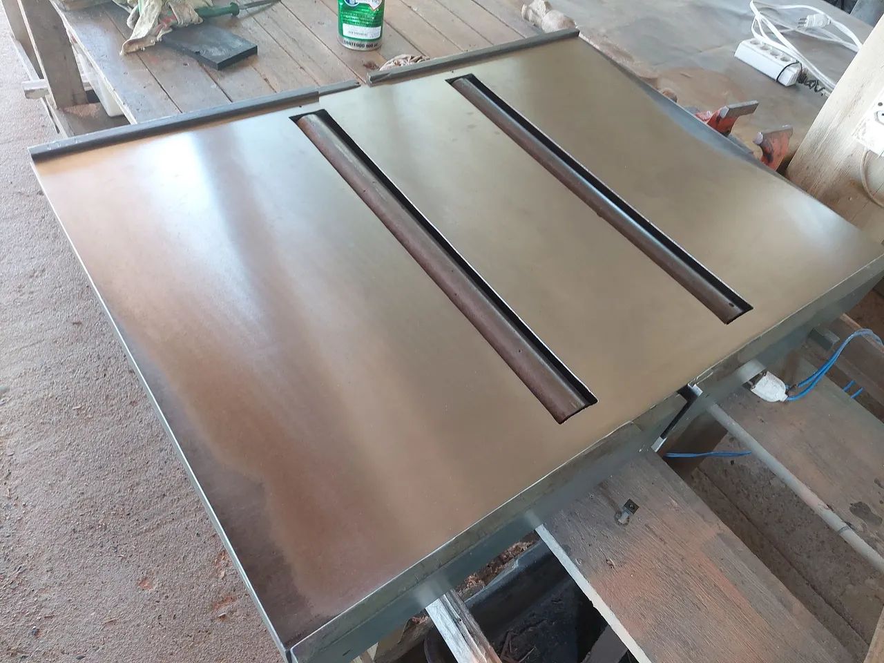 Plaina desengrossadeira invicta rc63 - Foto 4