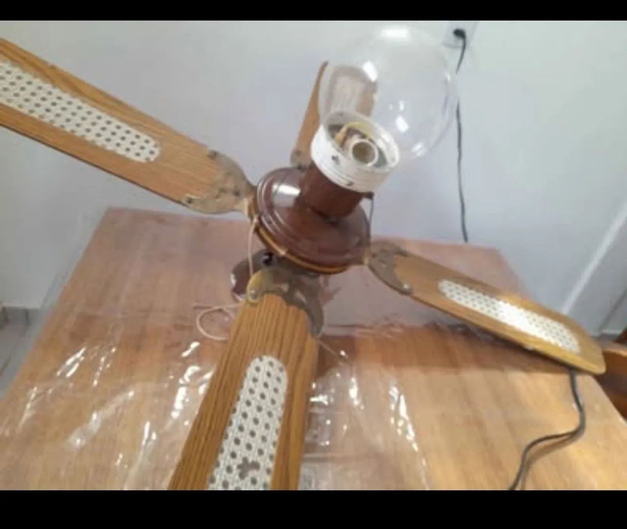 Ventilador de Teto Clássico - Design Vintage - Foto 3