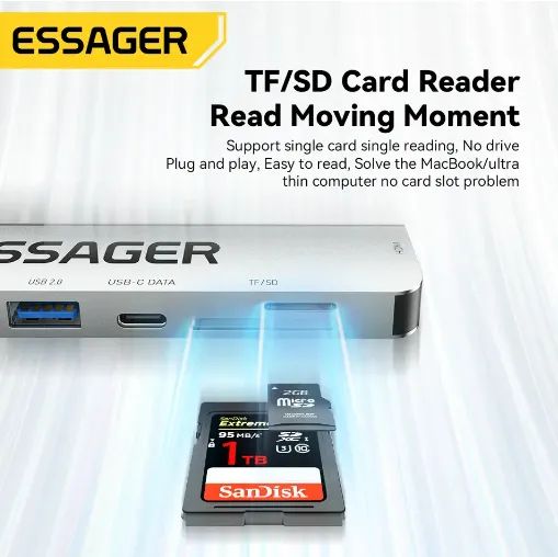 Hub Essager-Usb Tipo-C para Hdmi - Foto 4