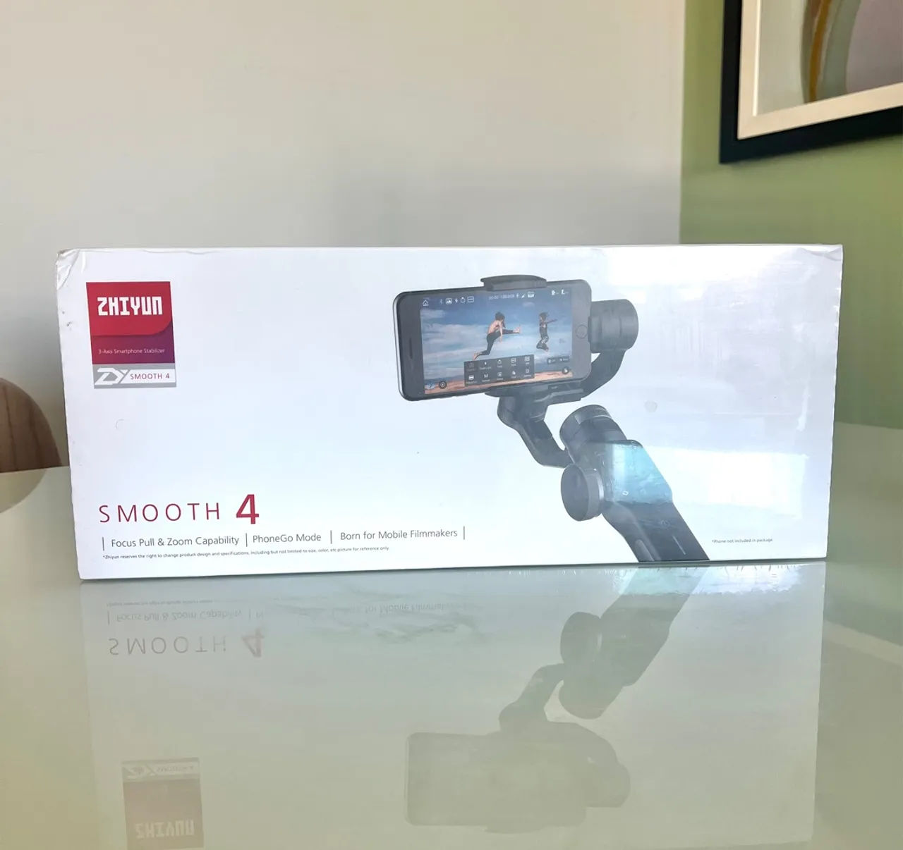 Estabilizador 3 eixos para Smartphone Zhiyun Smooth 4