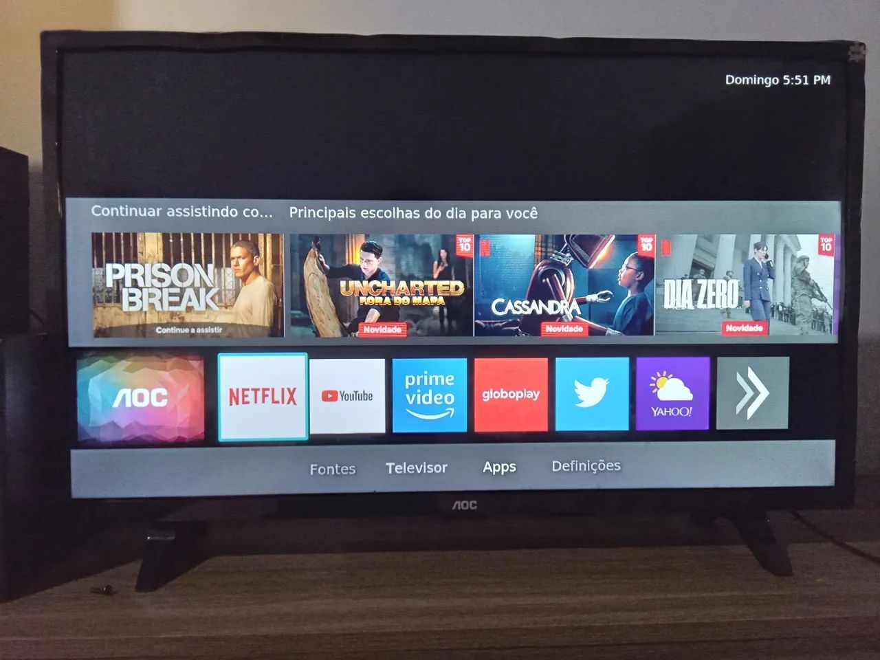 Smart tv aoc 32 polegadas - Foto 2