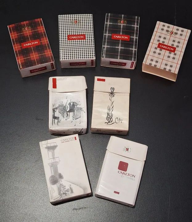 Coleção de Pacotes de Cigarro Marlboro,  Carton, Freeman e Luck Strike. - Foto 3