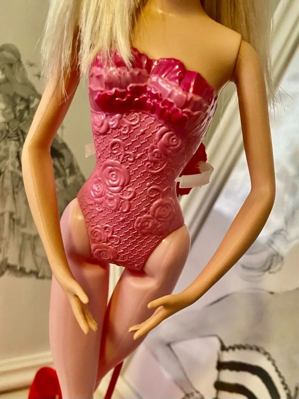Boneca Barbie Bailarina Rosa - Foto 5