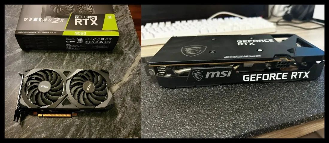 GeForce RTX 3060 MSI Ventus 2x OC 12G - Placas de Vídeo - Vila