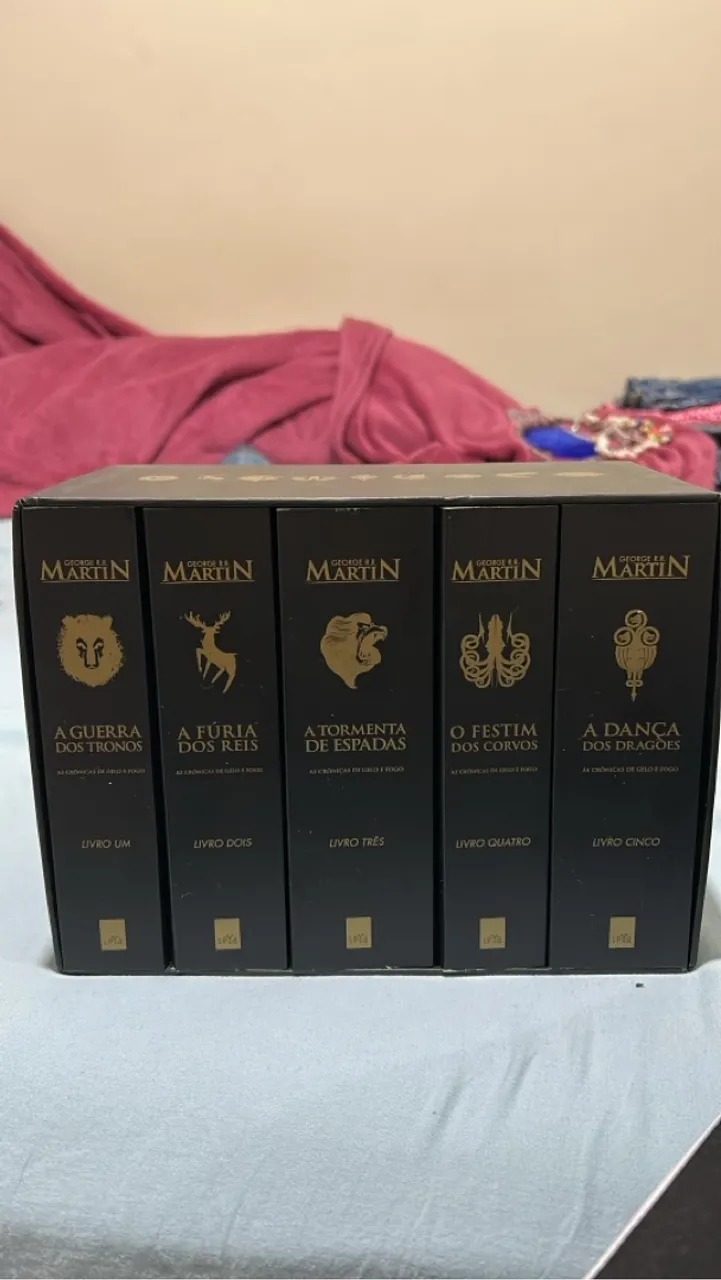 Box Game of Thrones - Livros em Português