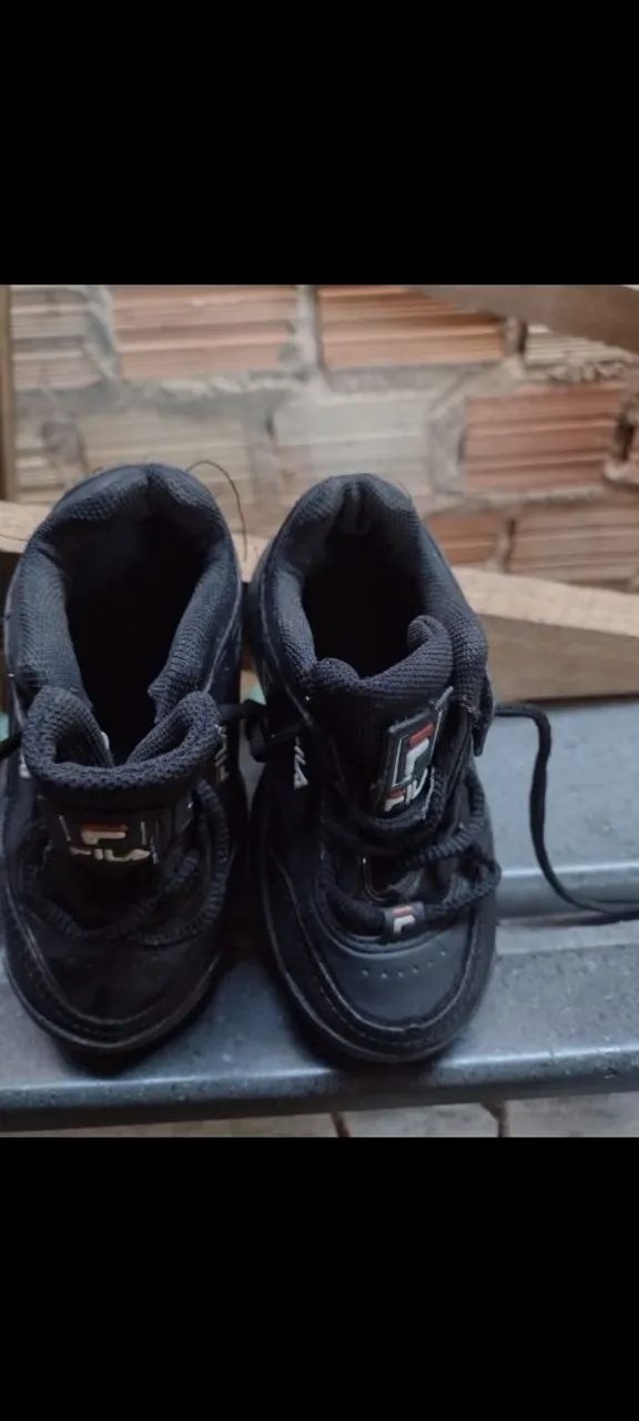 Tênis Infantil Fila - Preto