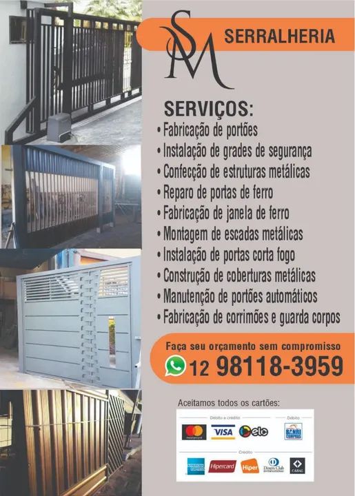 Fabricação e suporte acima serviço serralheria - Foto 5