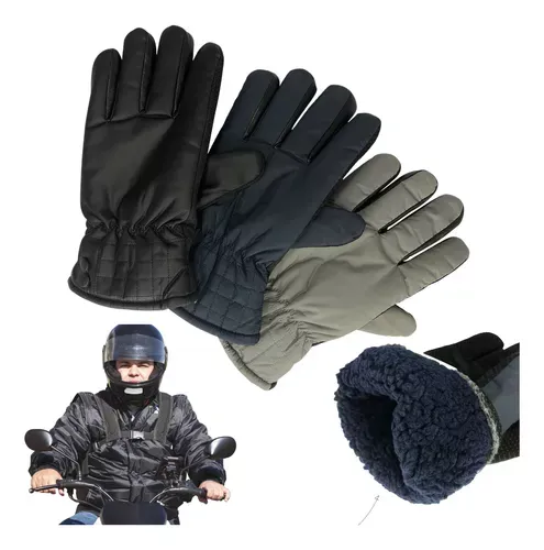 Luva Motociclista Impermeável Térmica Chuva Motoqueiro Moto