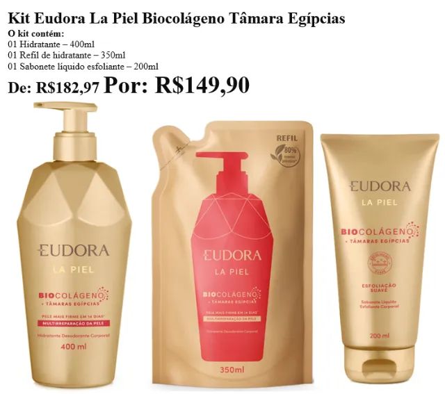 Kit La Piel Biocolágeno 