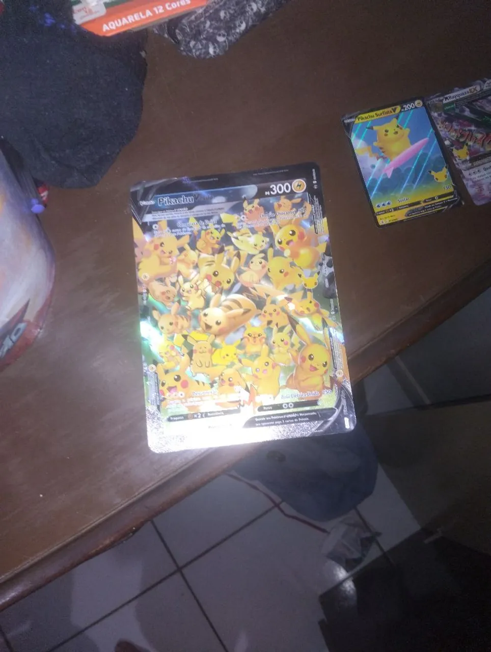 Cartas Pokémon Raras - Coleção Pikachu 25 anos
