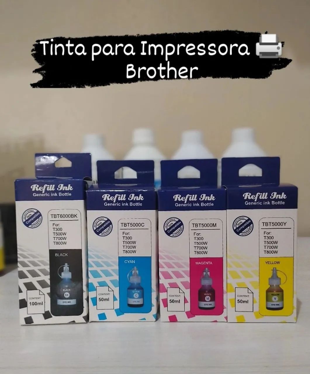 Tinta para Impressora - Epson - Canon - Hp  - Foto 5