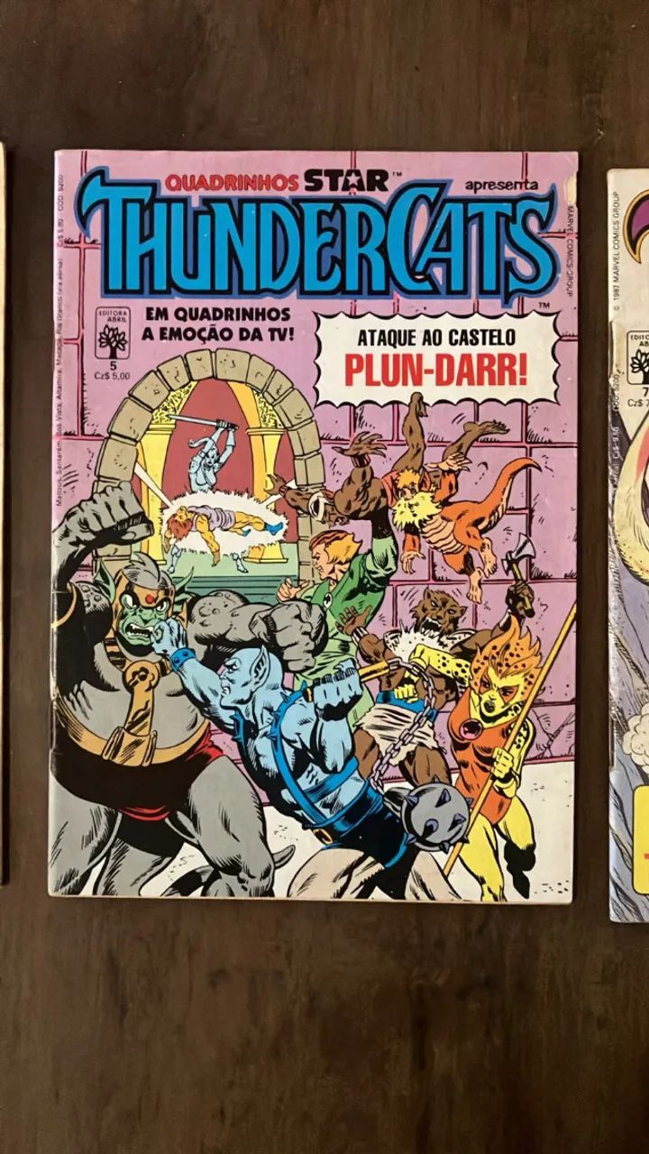 HQ ThunderCats - Editora Abril - 4  5 e 7 - Foto 2